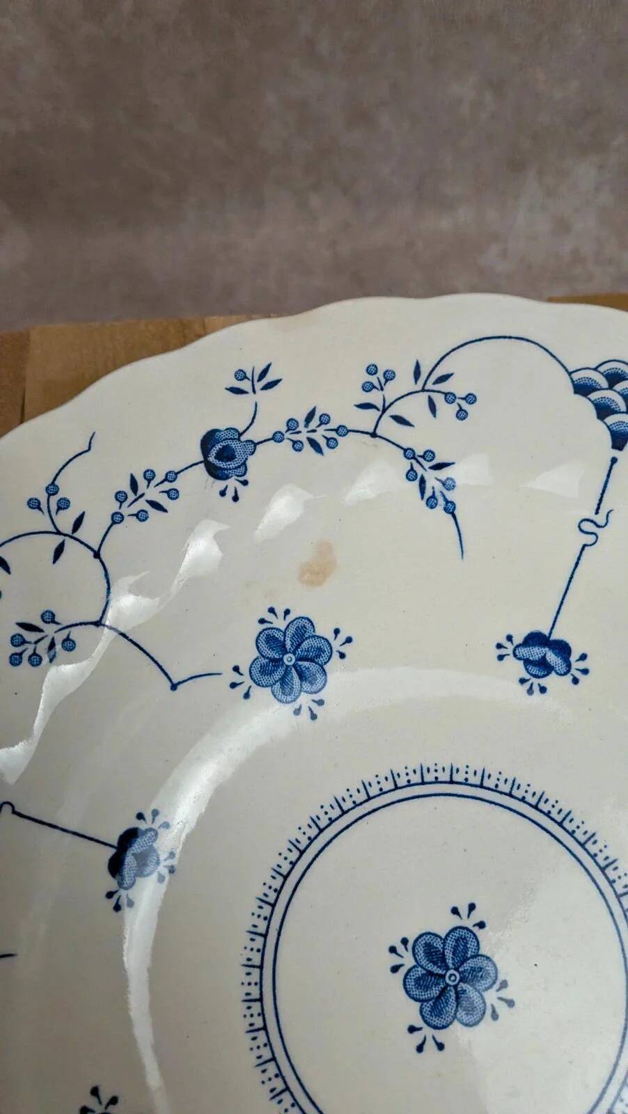 Set of 3 deep plates + dish – Myott Finlandia – England