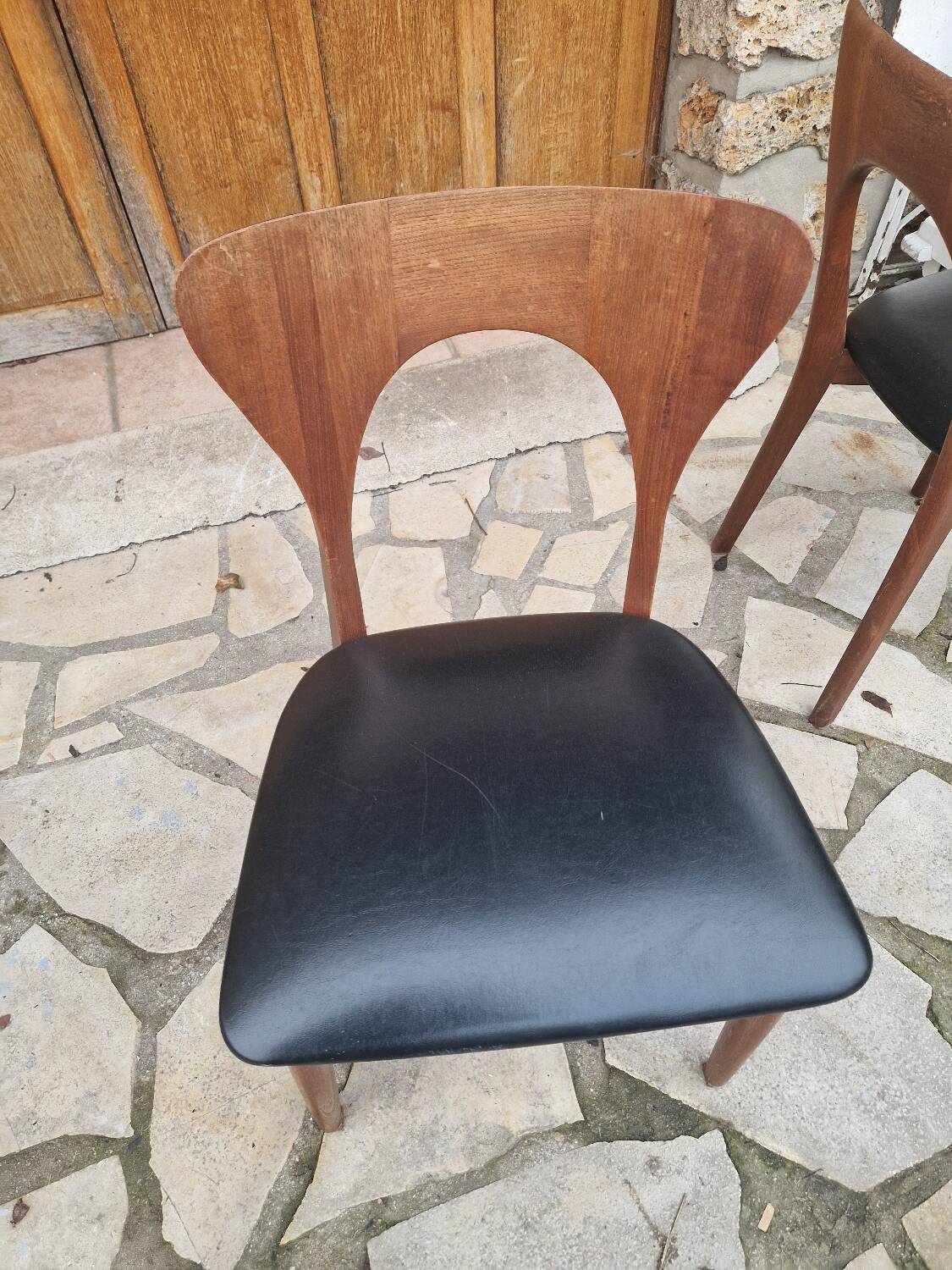 Chaise scandinave Peter Niels Koefoed vintage
