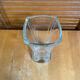 Vintage luminarc academy model glass moulded vase made in france