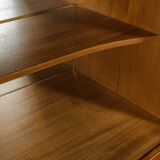 Buffet haut en teck de style moderne du milieu du siècle, fabriqué par Farso Mobelfabrik, Danemark.