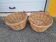 Rattan basket for apples, 1970