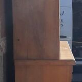 Pine bookcase (251 x 49 x height 288 cm)