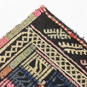 5x7 Pink & Blue Handmade Kilim Rug, 167x226Cm