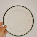 Service of 8 plates Digoin Sarreguemines
