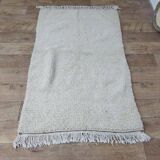 Handmade wool Berber rug 157 X 97 CM