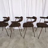 Mid-century modern dining armchairs - 70s niko kralj stol kamnik - set of 4