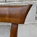 Straw armchair 19th