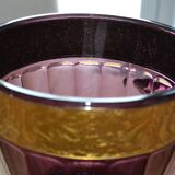 Large ornamental punch bowl/Art Deco pot Amethyst August Walther