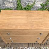 Commode art déco chêne brut