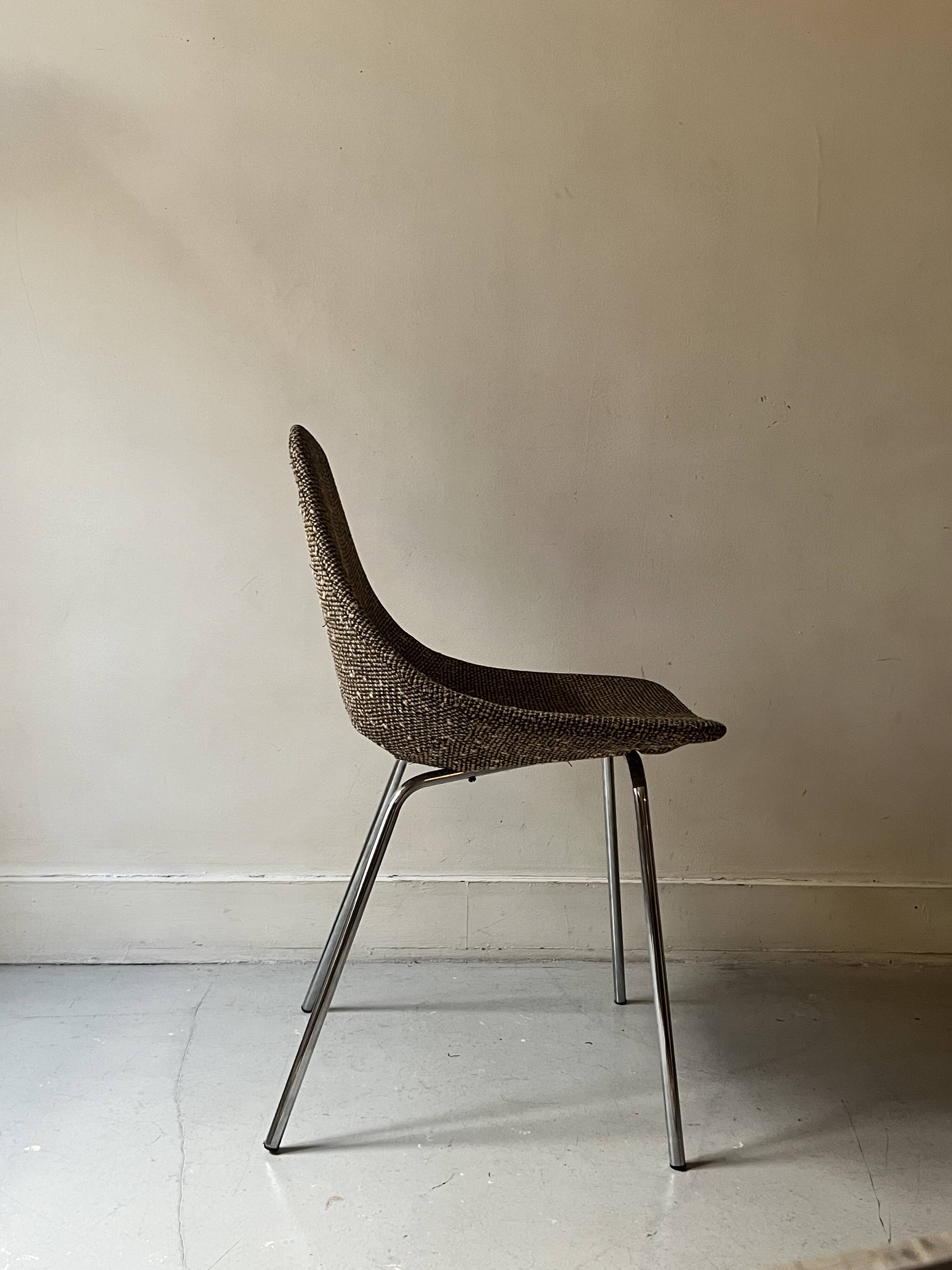 Tonneau chair model Amsterdam by Pierre Guariche for Steiner, 1950.