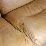 Leather sofa, Albany model, late 70's, Roset edition