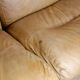 Leather sofa, Albany model, late 70's, Roset edition