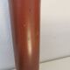 bottle, vase, soliflore in brown glazed stoneware