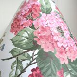 Pink Hydrangea Lampshade