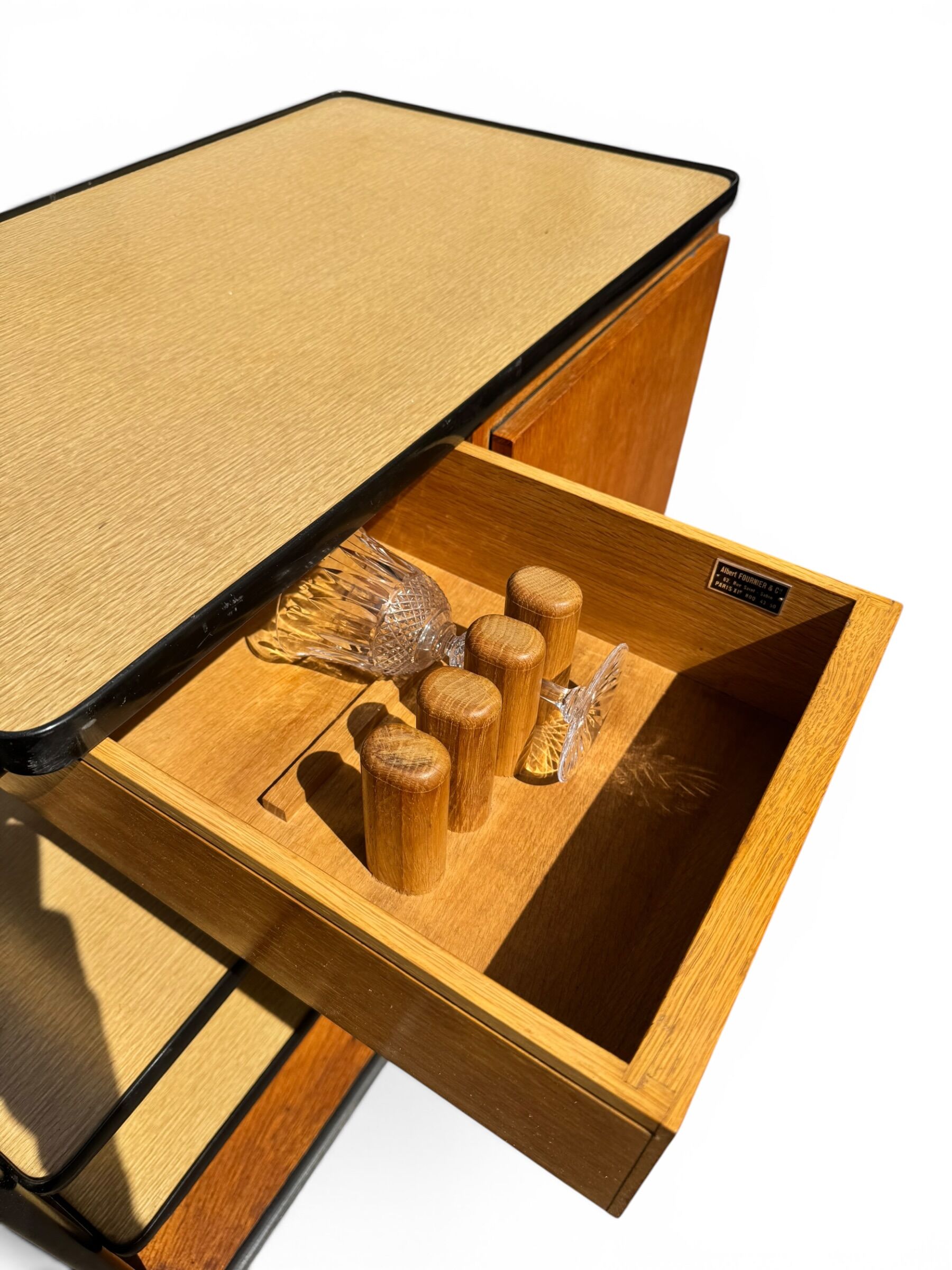 Art Deco Serving Trolley – Albert Fournier & Co, Paris