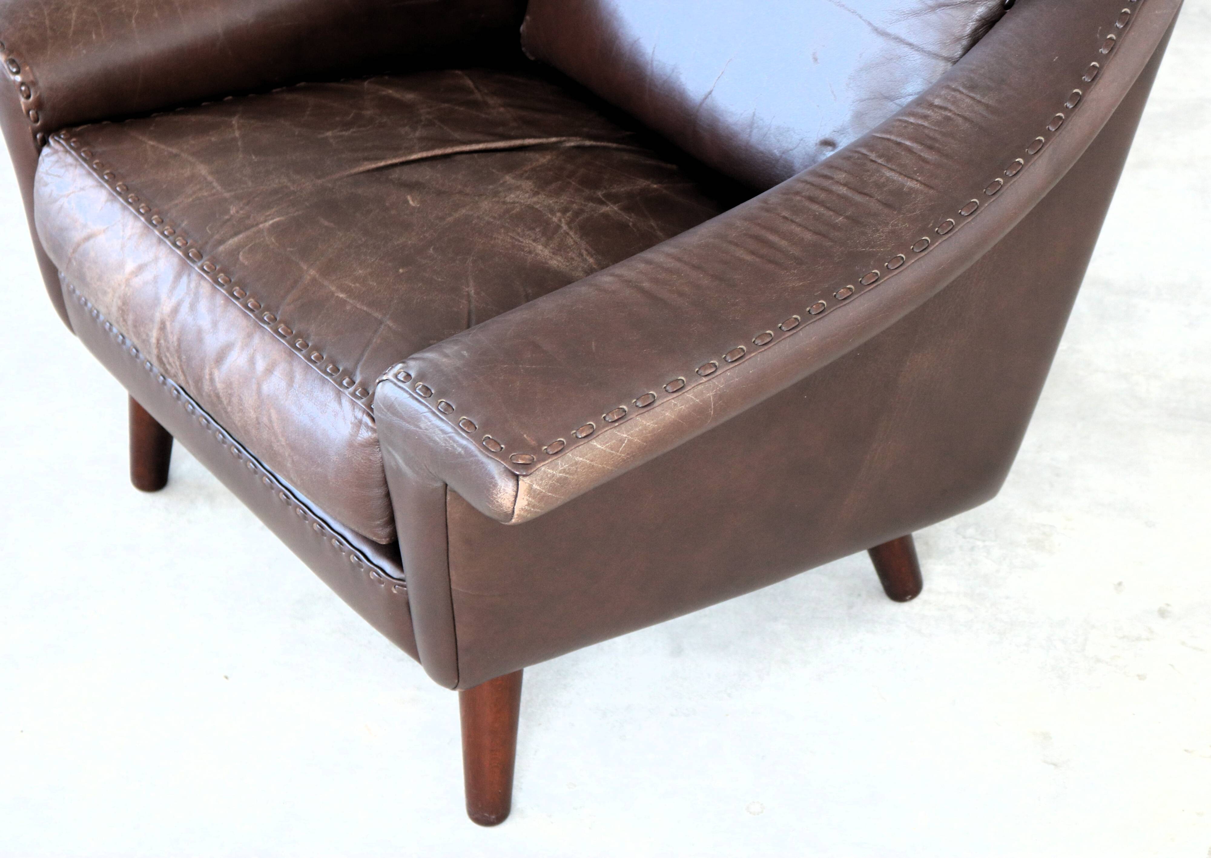 Fauteuil vintage en cuir | Matador