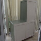 Asymmetrical cabinet from the 50s