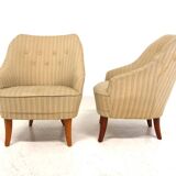 Set of 2 Scandinavian armchairs, Sweden, 1940