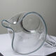 Old crystal/pulled glass pitcher engraved with floral decoration, Europe 1920-1930