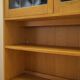 Henning Kjærnulf Oak Bookcase with Glass Doors, Danish 1960s