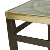 Vintage Square Ceramic Plant Table Tile Table Sixties