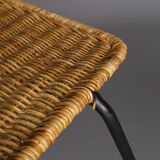 Mid-Century Wicker Chairs by Gian Franco Legler, 1950s. Set of 4