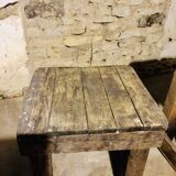 Set of 2 rustic coffee tables from the 1930s