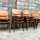 Series of 10 Thonet chairs