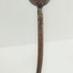 Coat rack wood and metal patinated Samaritaine Paris vintage