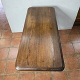 Old oak bistro table, 125cms L
