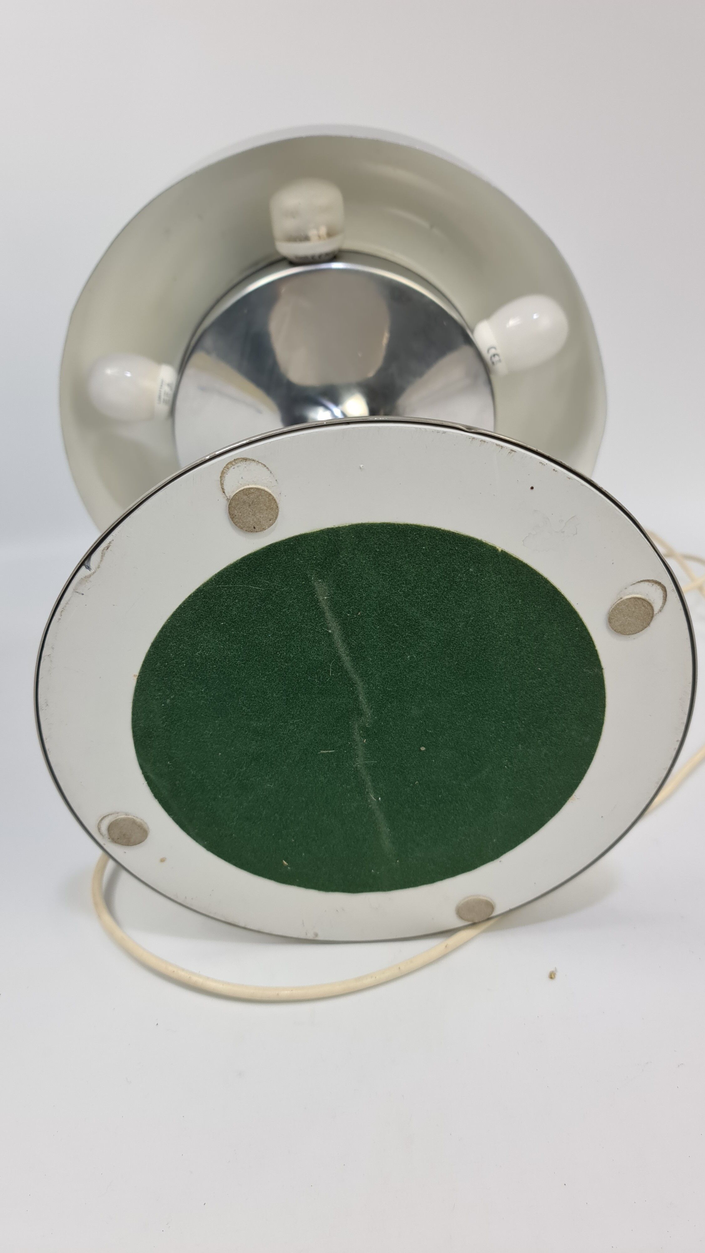 Vintage bauhaus style chrome desk or side light