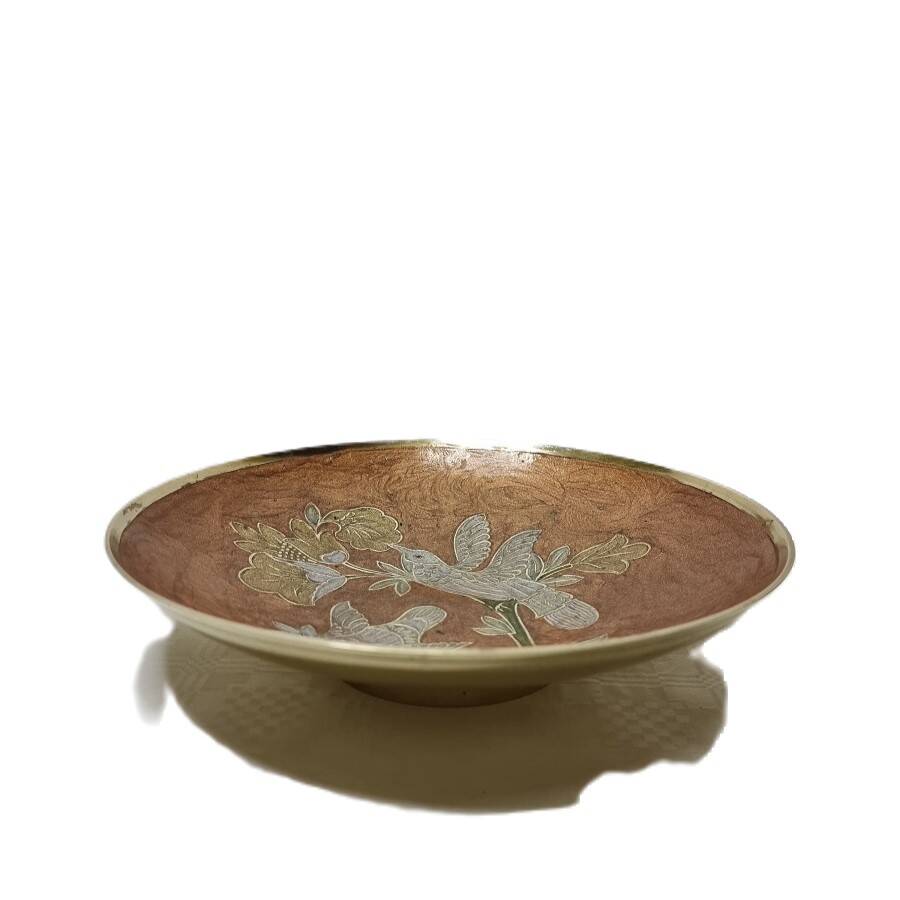 Enamelled Bowl From India, 1980s