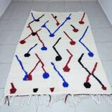 Moroccan Berber wool rug 250cmx 150cm
