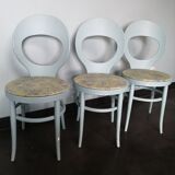3 Bauman model bistro chairs seagull