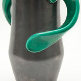 Vase vert et anthracite, 1960