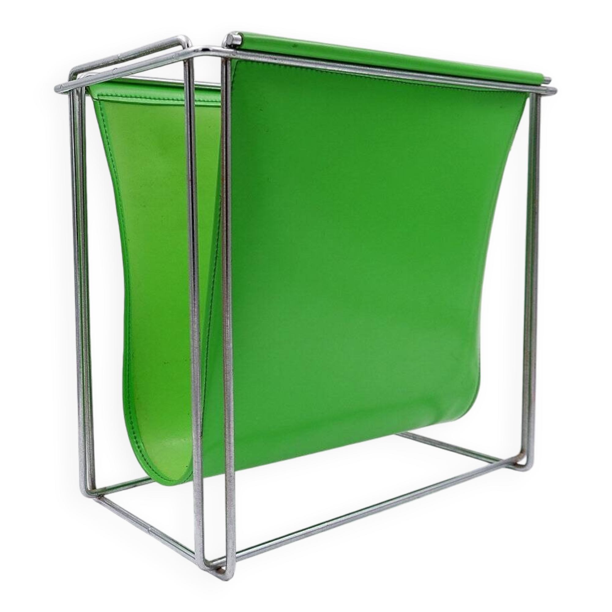 Vintage magazine rack by Gerad Rignault Group SA - 1960s