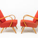 Pair of bentwood armchairs by Jaroslav Šmídek, 1960´s