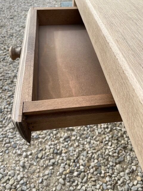 Sanded farmhouse table extensions 275 cm