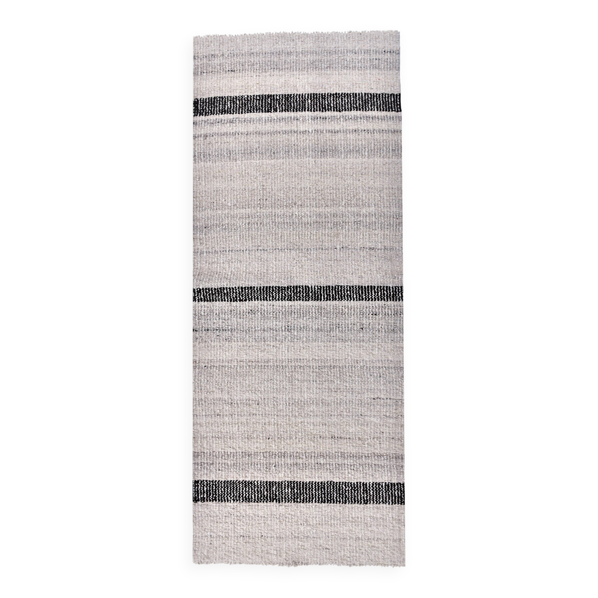 Beige black kilim rugs, runner kilim turkish, hand made wool kilim rug