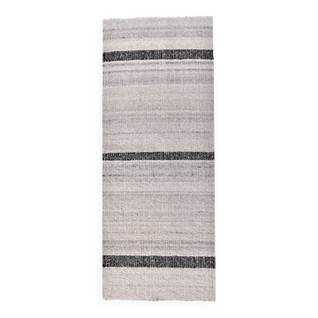 Beige black kilim rugs, runner kilim turkish, hand made wool kilim rug