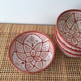 Bos / Moroccan ceramic saladiers terracota