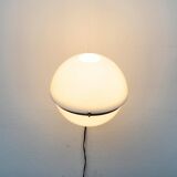 Mid-century Italian space age spherical wall light by Guzzini.