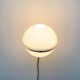 Mid-century Italian space age spherical wall light by Guzzini.