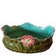 French barbotine flower pot made around 1900
