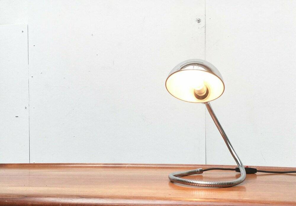 Space Age Snake Cobra Table Lamp, 1970s