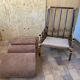 Rattan armchair
