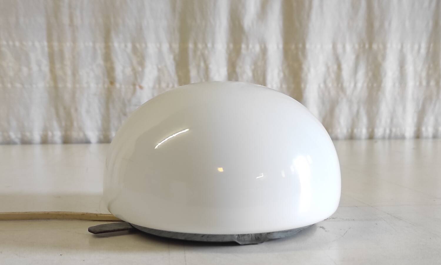 Opaline globe ceiling/wall light 15 cm - 50s/60s