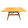 Table basse transformable scandinave en bois clair, années 60
