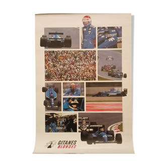 Advertising poster "Gitanes Blonde Ligier" photo DDPI