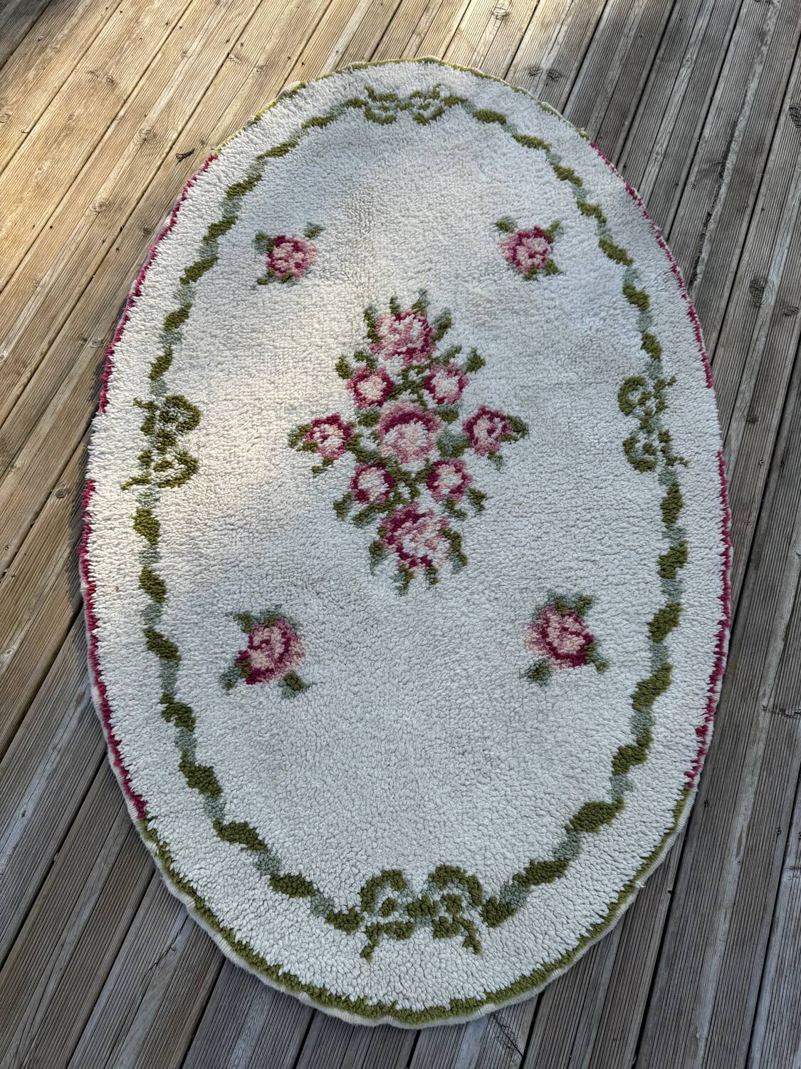 Vintage wool rug